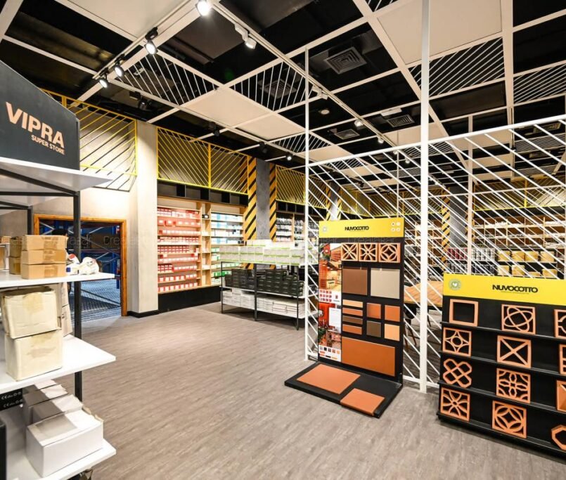 electronic store interior design